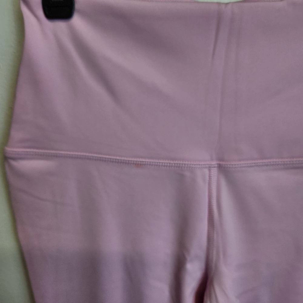 Amazon Essentials Leggings‎ Womens XS Pale Pink High Rise Stretch Yoga Pants Gym - Picture 2 of 12
